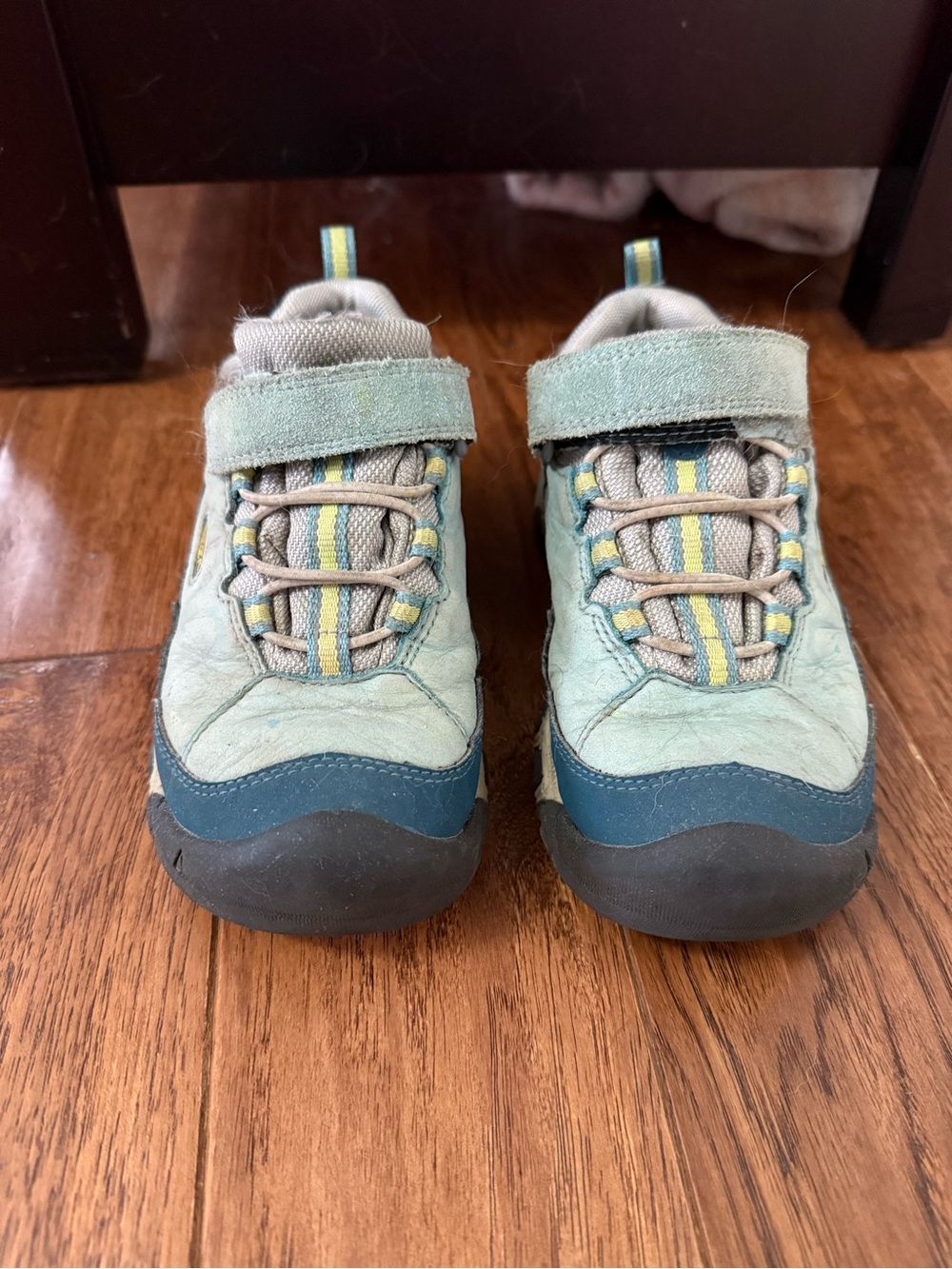 Keen Kids Teal and Blue Hook-and-Loop Sneakers